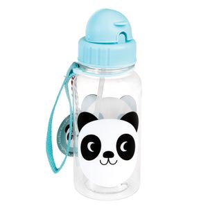 Trinkflasche mit Strohhalm für Kinder 500 ml Panda Miko Rex London