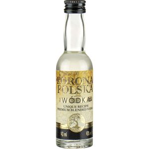 Vodka Dojrzewaj¹ca w beczkach dêbowych 225L Korona Polska 40 ml | Vodka |40 ml | 40% alkoholu | Mundivie | nápad na dárek | 18+