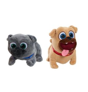 Disney Junior - Kuscheltier Plüschtier Puppy Pals Bingo & Rolly Welpe Dog Hunde DUO (Set) - 15cm