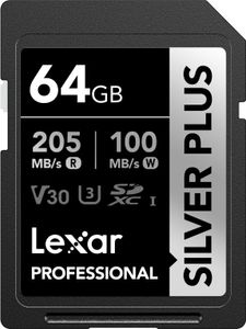 Lexar Professional Silver Plus 64gb Sdxc V30 Uhs-i Sd-karte    One Size