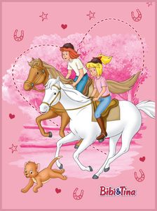 Kinderteppich Bibi und Tina Freunde 100x130 cm Kinderteppich Bibi und Tina Freunde 100x130 cm