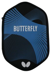 Butterfly Hülle für Tischtennisschläger Curve Case II schwarz blau | Tischtennishülle