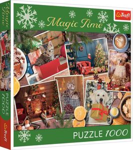 TREFL Puzzle Magic Christmas Time 1000 elementów