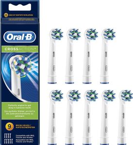 Oral-B CrossAction - Bürstenköpfe - 9 Stück