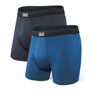Saxx Underwear Sport Mesh Fly 2 Units Navy / City Blue M