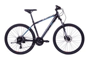 Alpha Plus Mountainbike MTB MX Pro 27,5" Herren Schwarz (RH: 51 cm)