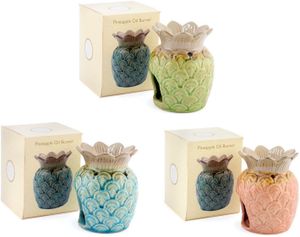 Hübsche Keramik Duftlampe "Ananas" - farblich sortiert - Preis pro Stück!