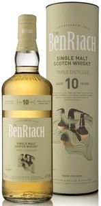 Benriach 10 Jahre Triple Distilled Single Malt Scotch Whisky 0,7l, alc. 43 Vol.-%