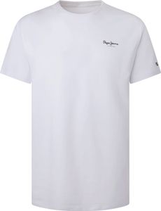 PEPE JEANS KURZARM-T-SHIRT HERREN WEISS : Farbe - Weiß, Größe - M Größe: M Farbe: Weiß