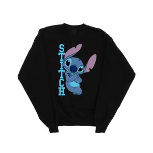 Disney - "Lilo And Stitch Posing" Sweatshirt für Jungen BI21809 (152-158) (Schwarz)