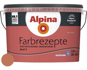 Alpina Wandfarbe Farbrezepte Roter Ahorn 2,5 l