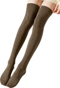 Damen Overkneestrümpfe und Strümpfe Kompressionsstrümpfe, Farbe: Braun