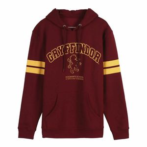 Herren Sweater mit Kapuze Harry Potter Rot - XXL