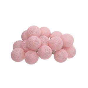 Girlanda LED Bawełna balls, 16 lampek, 240 cm