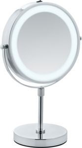 WENKO Kosmetik Schmink Stand Spiegel LED Beleuchtung Licht LUMI Make-UP Bad