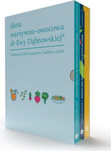 Dieta warzywno-owocowa dr Ewy Dąbrowskiej Komplet 3 książek - Paulina Borkowska, Beata Anna Dąbrowska (Literatur, Gesundheit auf Polnisch)