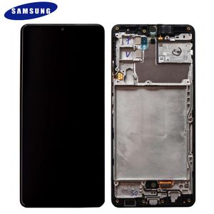 Originální servisní balíček displeje LCD Samsung Galaxy A42 5G GH82-24376A/24375A Black