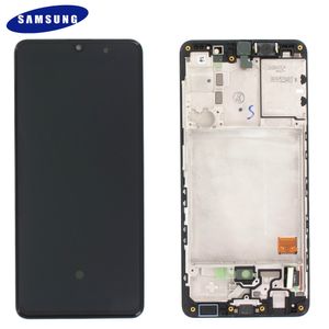 Original Samsung Galaxy A41 2020 A415 LCD Display Touch Screen Digitizer Bildschirm (Service Pack) Black GH82-22860A / GH82-23019A