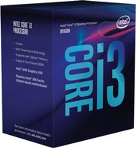 Intel Core i3 8100 3,1 GHz - Skt 1151 Coffee Lake
