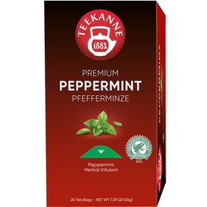 Teekanne Premium Pfefferminz Kräutertee naturbelassen erfrischend 45g