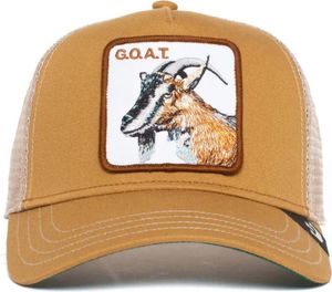 Goorin Bros. trucker cap baseballová čiapka mesh hat animal patch animal motiv, veľkosť:one-size, farba:Goat - light brown Goorin Bros. trucker cap baseballová čiapka mesh hat animal patch animal motiv, veľkosť:one-size, farba:Goat - light brown