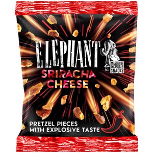 Alka Elephant Sriracha Cheese Laugengebäck Stückchen scharf 125g