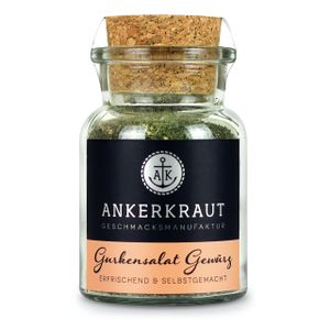 Ankerkraut Gurkensalat Gewürz Gewürzmischung im Korkenglas 60g