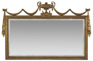 Casa Padrino Luxus Barock Spiegel Antik Gold - Prunkvoller Wandspiegel im Barockstil - Barock Wohnzimmer Spiegel - Antik Stil Garderoben Spiegel - Barock Deko Accessoires