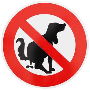ORIGINAL VERKEHRSSCHILD 250 nach StVO nach RAL-Gütebedingungen mit Sonder-Symbol VERBOT HUNDEKOT Verbotsschild Hundehaufen Verkehrszeichen Schild Verbotsschild Hunde Hund mit Kot
