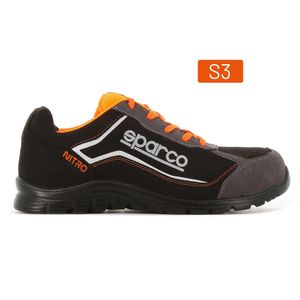 Buty ochronne Nitro Black Orange S3 rozmiar 45