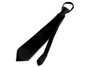 Párty kravata saténová 7 cm na pánske slávnostné udalosti, jednofarebná, jednoduchá kravata
