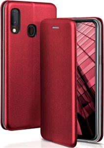 BUSINESS-Case für Samsung Galaxy A20e, Farbe:Burgund - Red