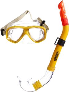 BEST®SPORTING Schnorchelset ANACONDA Jugend gelb