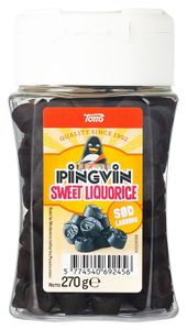 Pingvin Sweet Liquorice Pastiller 270g