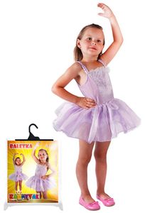 Verkleidung Ballerina für Kinder von 4 - 6 Jahren (110 - 116 cm)
