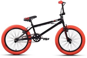 CHILLIZ BMX Freestyle 20 Zoll XB.01 schwarz-rot Kinder Erwachsene V-Brake 360° Rotor CHILLIZ BMX Freestyle 20 Zoll XB.01 schwarz-rot Kinder Erwachsene V-Brake 360° Rotor