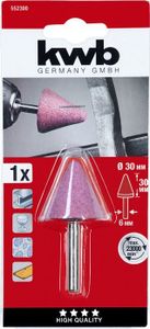 kwb 552300, Mounted point, Keramik, Glas, Stahl, Aluminiumoxid, 23000 RPM, Jede Marke, Pink