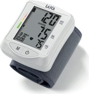 Laica BM1006, Zápěstí, Šedá, Bílá, 12h, 62 mm, 33 mm, 77 mm
