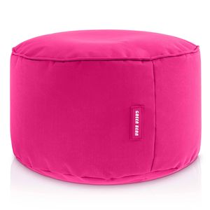 Green Bean Sitzhocker "Stay" 45x25cm mit EPS Perlen Füllung - Fußhocker für Sitzsäcke - Pink