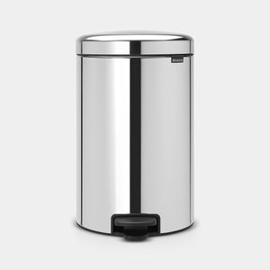 Tretmülleimer newIcon 12 Liter mit Inneneimer aus Metall, Brabantia, Farbe:Edelstahl