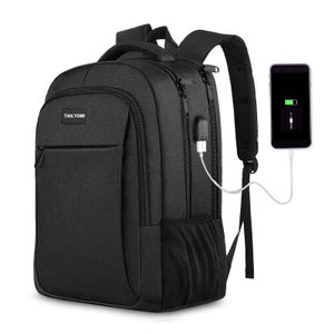 Mofut Rucksack, Laptop-Rucksack Herren mit USB-Ladebuchse, Große Kapazität Casual Rucksack für 15,6" Laptop