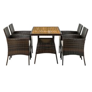 Greemotion Dining Set Mailand aus Akazie