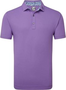 Footjoy Solid Primarose Trim Thistle XL Koszulka Polo