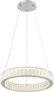 Globo Lighting Hängeleuchte Metall verchromt, LED