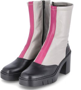 Art Damen Stiefeletten/ Boots BERNA Grau Glattleder Größe: 40