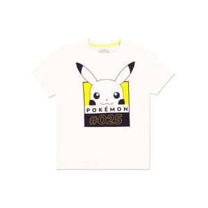 Pokémon - #025 - Women's Short Sleeved T-shirt White-XL