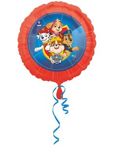 amscan 3910801 Rote Paw Folienballons – 1 Stück, Sc:Paw Patrol 2018, S