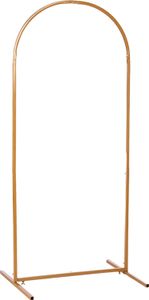 Stojan na balónové oblúky, zlatá farba, jednoduchá montáž, zlatý, 1x2 m