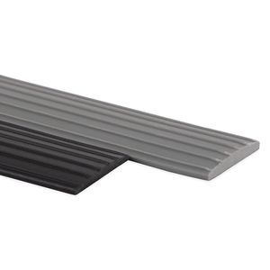 PVC-Gleitschutzeinlage Selbstklebend Anti-Rutsch-Einlage Stufenkantenprofil Treppenkantenprofil Schwarz 25 m x 13 mm