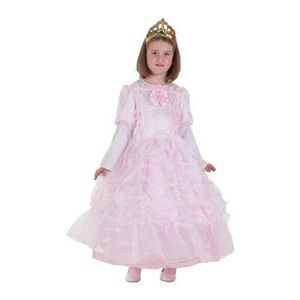 Karnevalskostüm Faschingskostüm Verkleiden Mädchen Prinzessin Kleid rosa 7-9